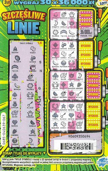 zdrapki lotto|Szczęśliwe Linie (685) .
